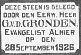 gevelsteen nh kerk 1935