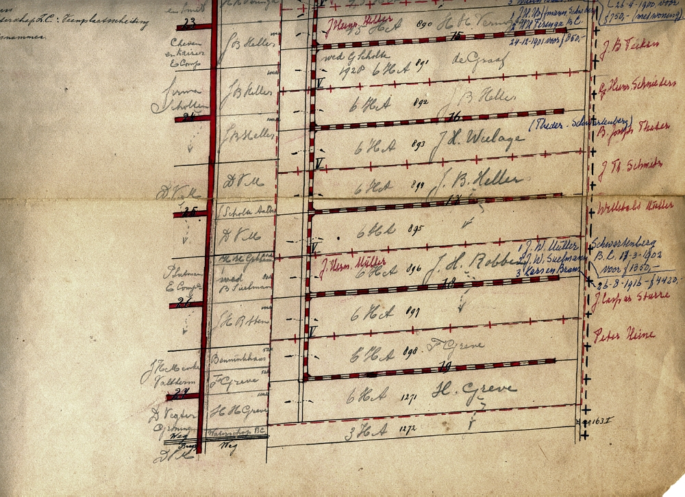 Kaart_van_het_Veenschap_Het_Zwartenberger_Compas_1_JB_Berens