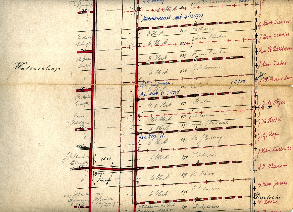 Kaart_van_het_Veenschap_Het_Zwartenberger_Compas_3_JB_Berens