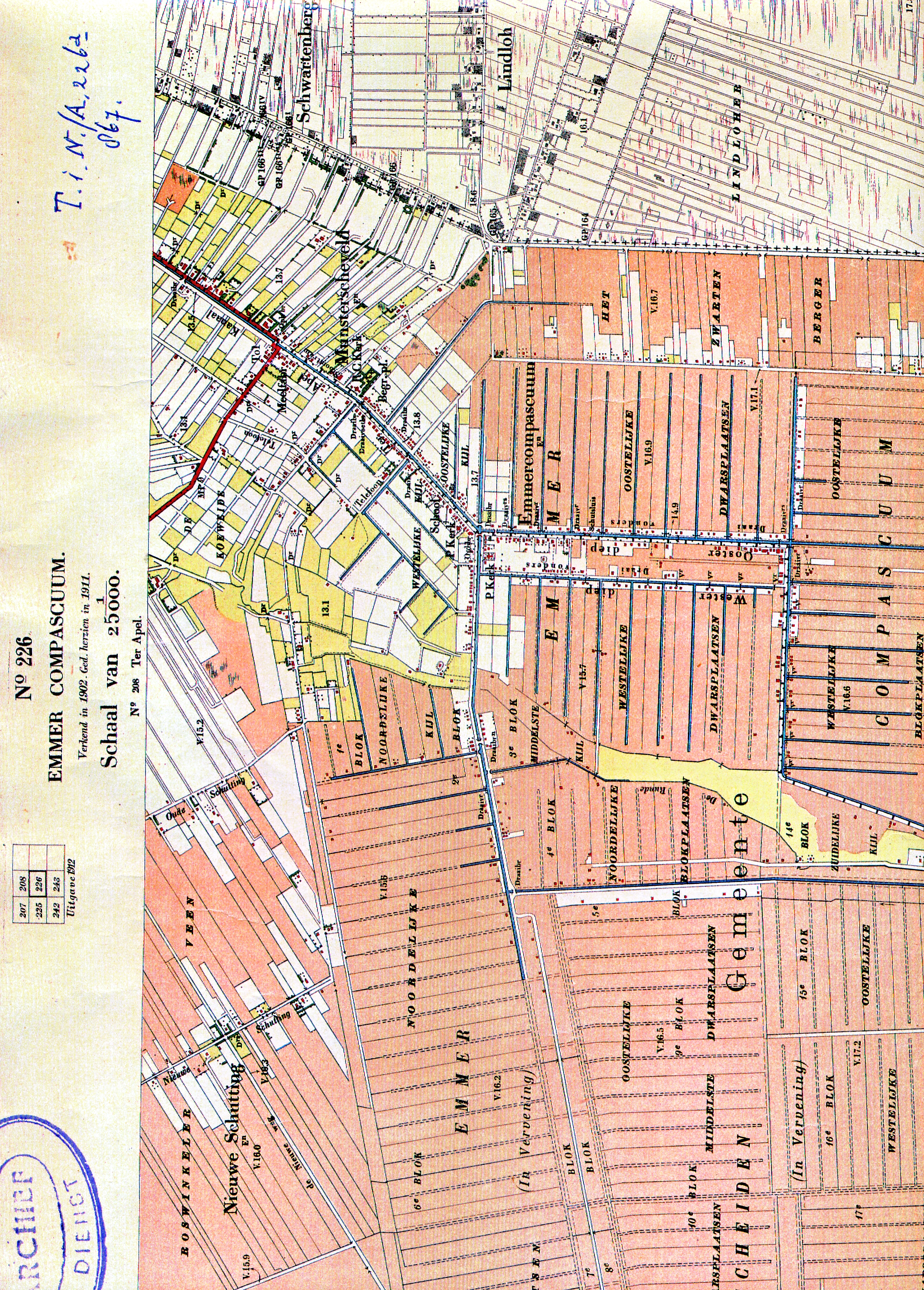 plattegrond 1902 emmercompascuum1-25000 (12014K)